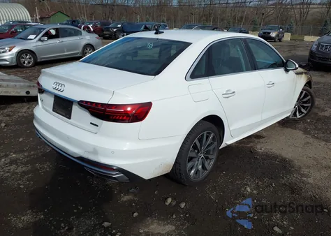 2021 Audi A4 Premium 40 Tfsi Quattro S Tronic z USA, uszkodzony, nr VIN WAUABAF49MA027337